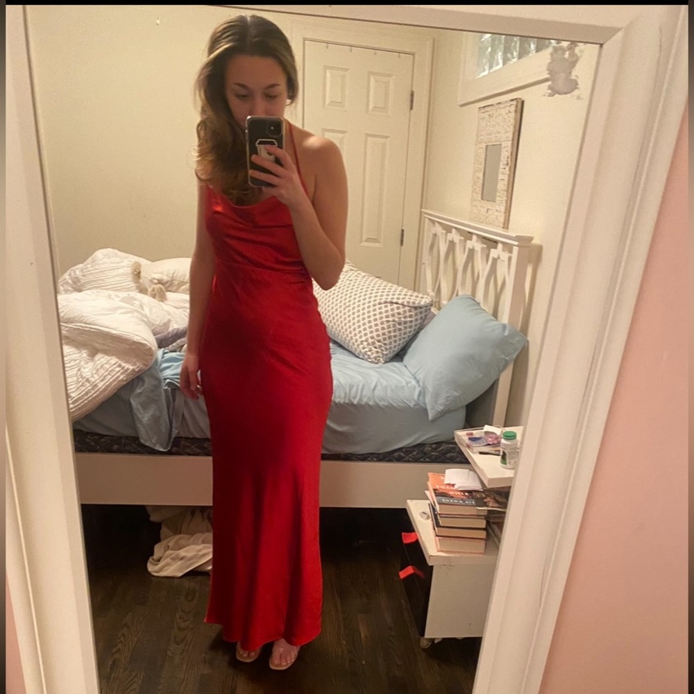Lovers and Friends Lilith Gown in Cherry Red 🍒